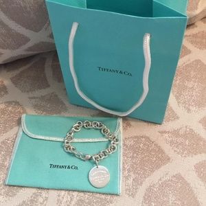 Tiffany & Co. Round Tag Bracelet